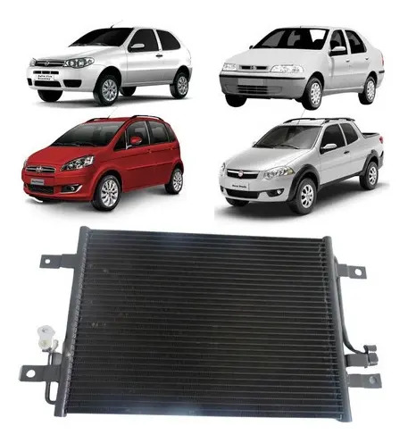 Condensador Ar Condensado Fiat Strada 1.4 2005 - 2012 - AC MAX TK200128