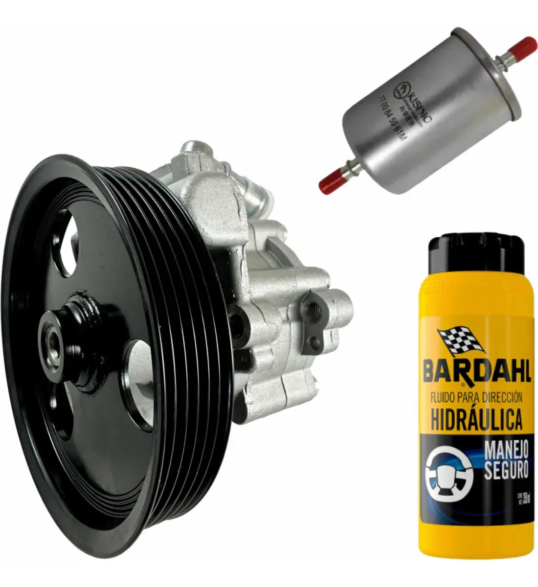Bomba de direção hidráulica Renault Duster 2.0l 2017-2020 - KISHIO 49110-5510RKIT003