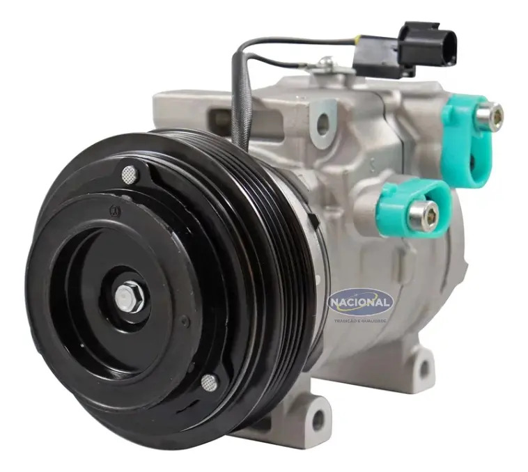 Compressor 12v Orig.denso Polia 5pk Hyundai Hb20 1.0 3cc - DENSO YN437190-1220RC