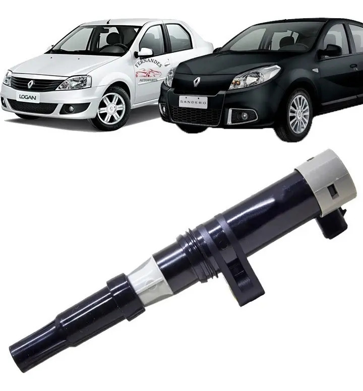 Bobina De Ignição Clio Logan Sandero Duster Scenic 1.6 - MAX 8200765882 8200380267 8200568671 2244800Q0B 0986221001 7700107177
