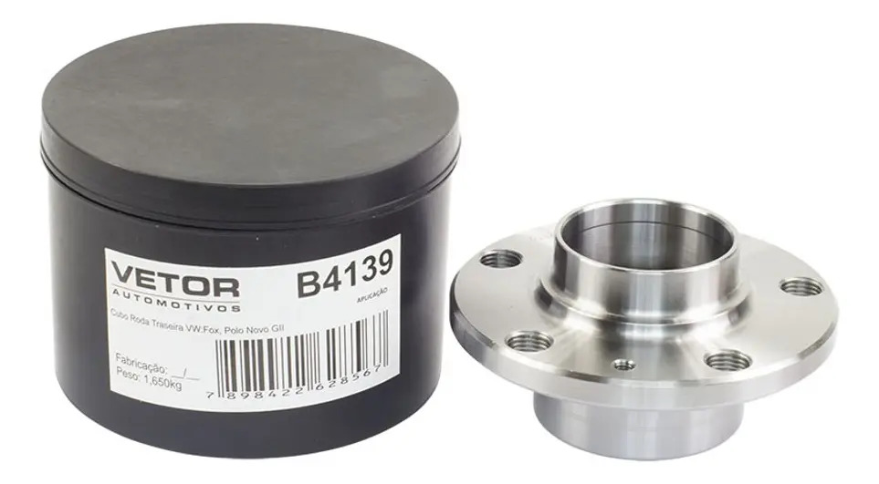 Cubo De Roda Traseiro Vw Polo 1.6 2007 2008 2009 2010 2011 - VETOR B4139