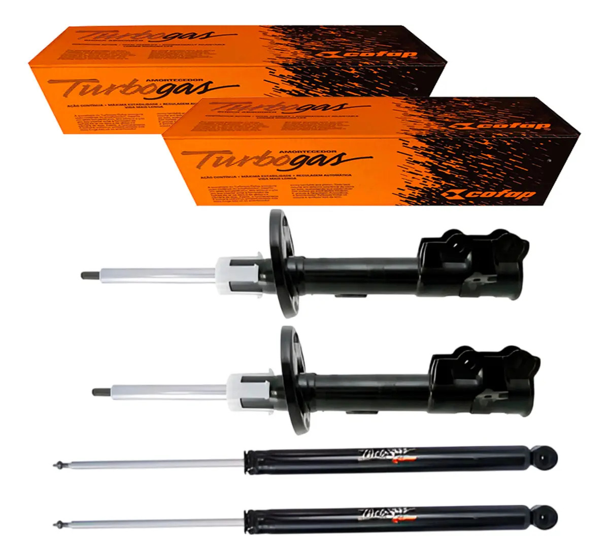 04 Amortecedor Ecosport 4x4 4x2 12/16 Cofap - COFAP GP30544/GP30545/GB27681