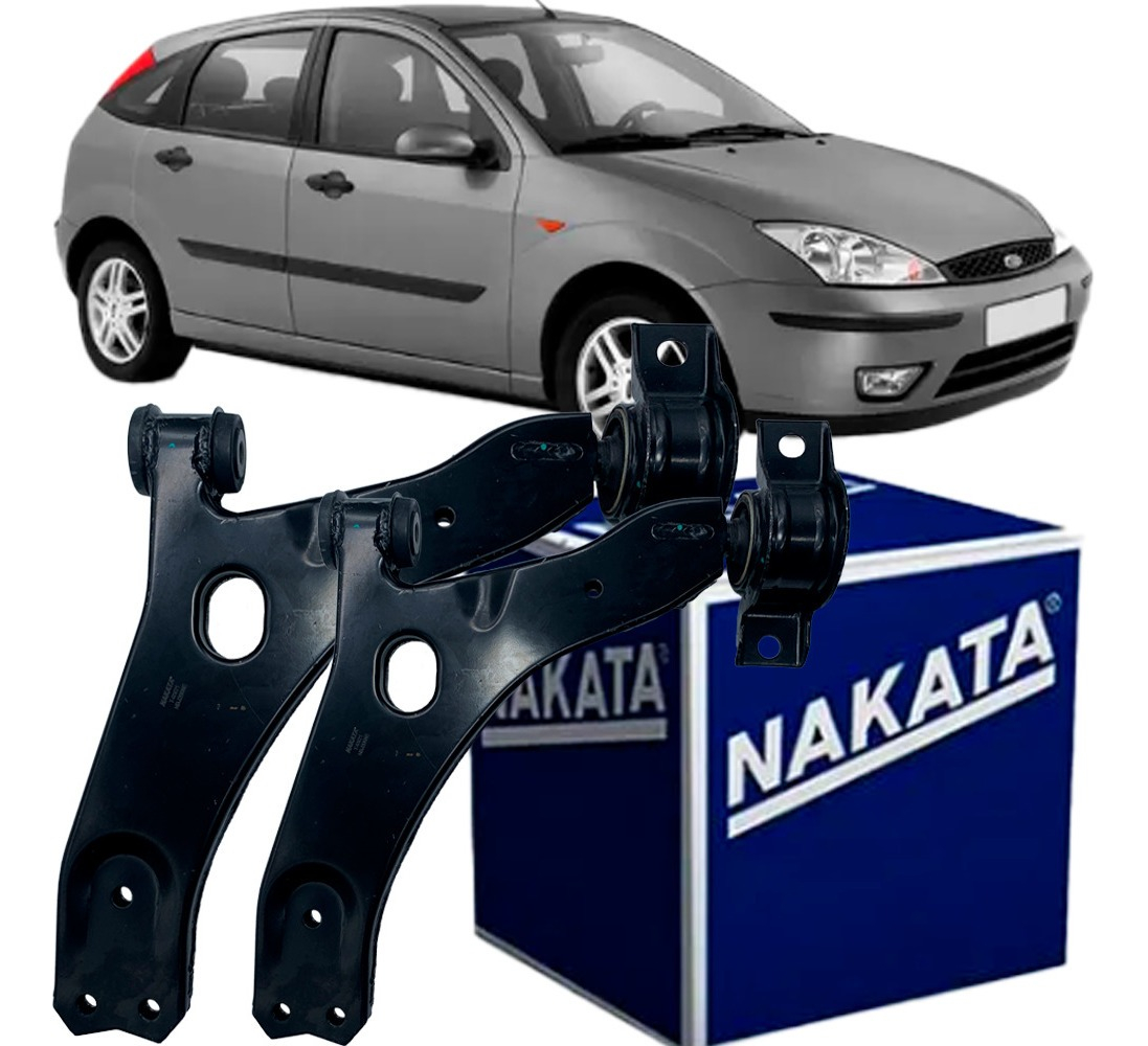 Par Bandeja Dianteira Ford Focus 1999 Até 2008 Nakata - NAKATA NBJ2008D NBJ2008E