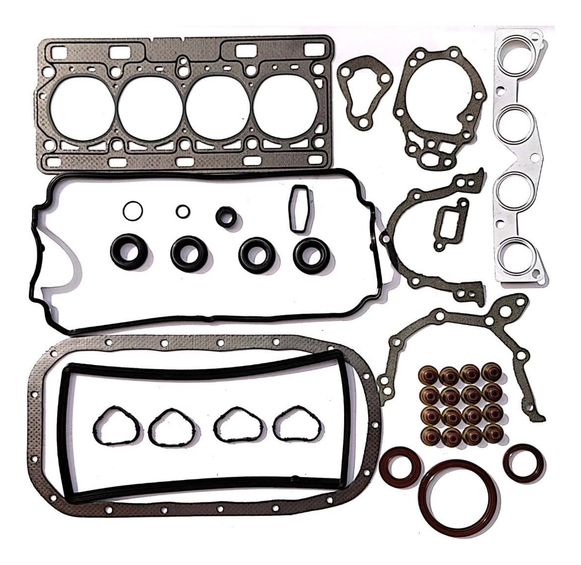 Junta Motor Completo Clio 1.0 16v Fibra Gas. Rápida - DAKAR JUNTAS E RETENTORES Ecco 50506R