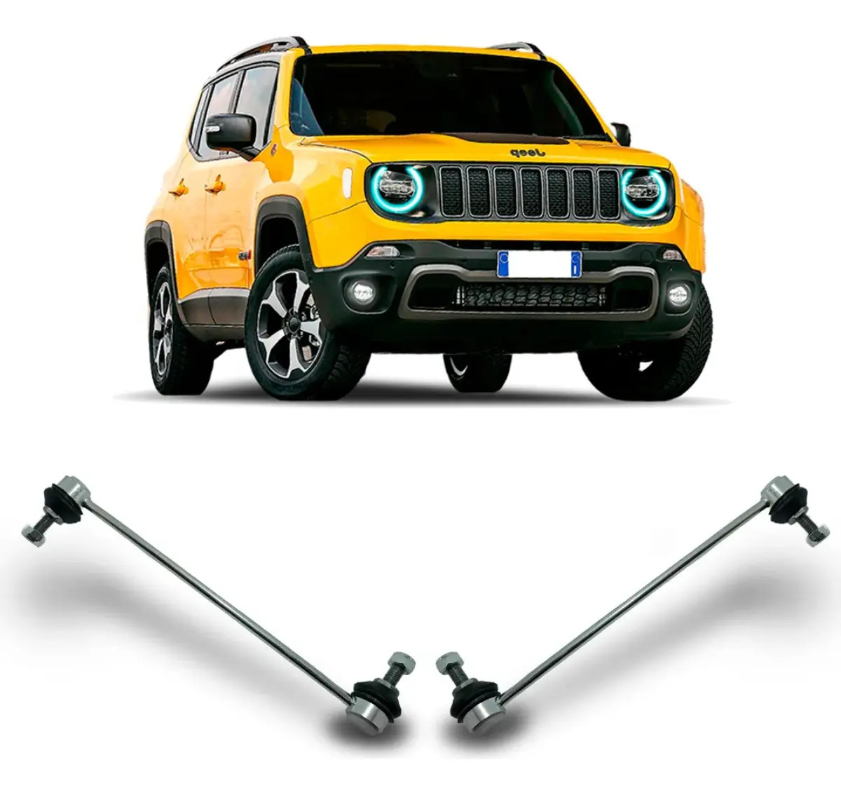 Par Bieleta Suspensão Traseira Jeep Renegade 4x2 2015 A 2021 - NISSI, COPBOR, 4X4, AIMPORTADOS 51939949 / 5151325T7A003 / 68250805AA-001 / 52201888