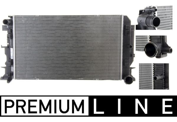 Radiador, refrigeração do motor Mahle Cr 1719 000p
