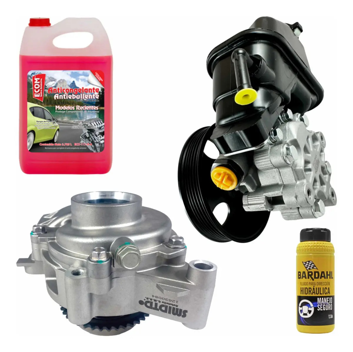 Bomba de direção hidráulica e bomba de água Captiva 2.4l 12-15 - SMIDTD 13581202KIT004