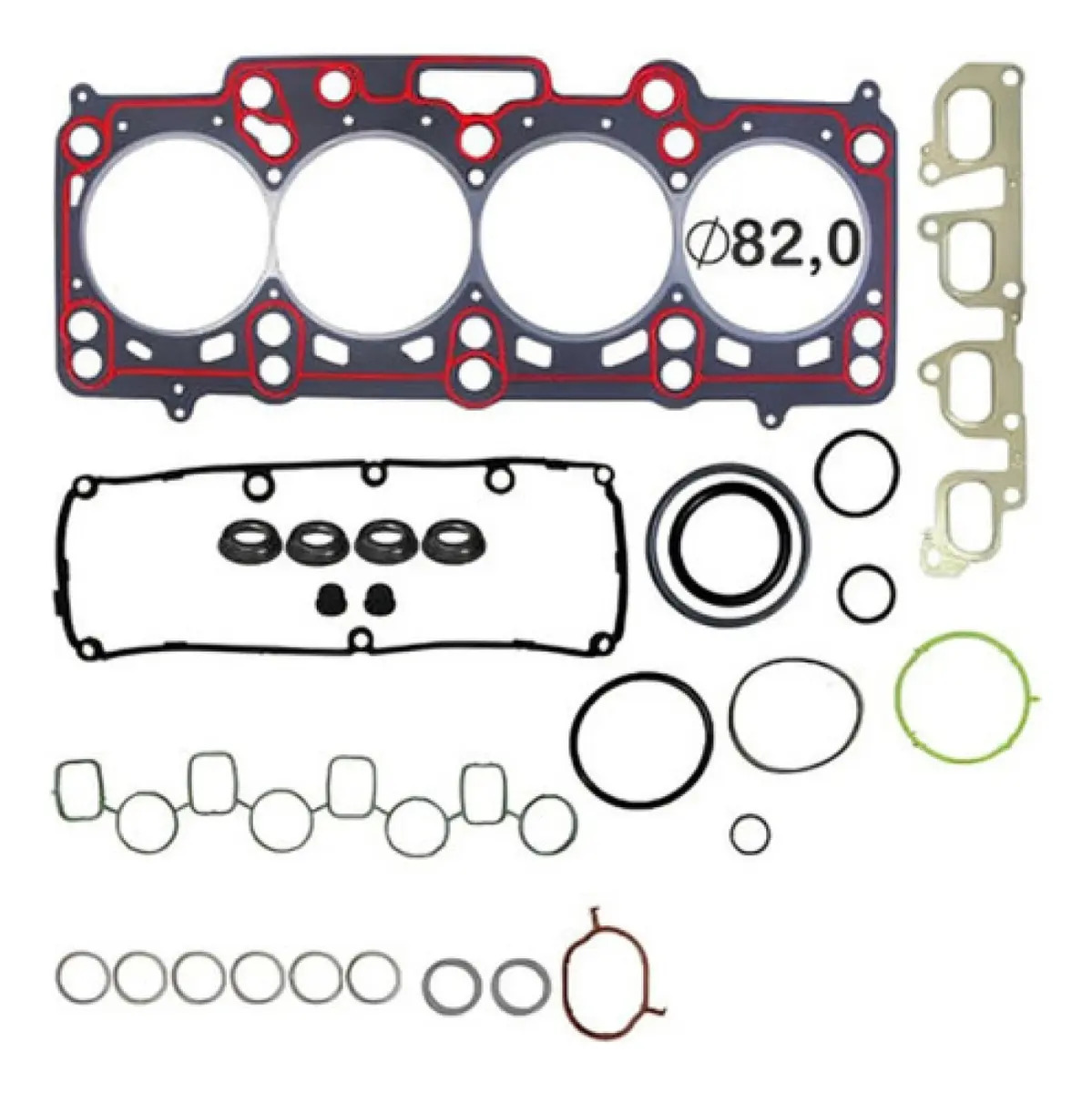 Kit Junta Motor Superior Vw Amarok 2.0 16v 2010 A 2022 - BASTOS JUNTAS 1112117PK3