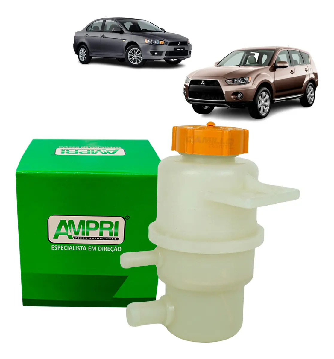 Reservatório Direção Hidráulica Outlander 2.0 2005 / 2012 - AMPRI 33792, A508996, MN101937, 57050