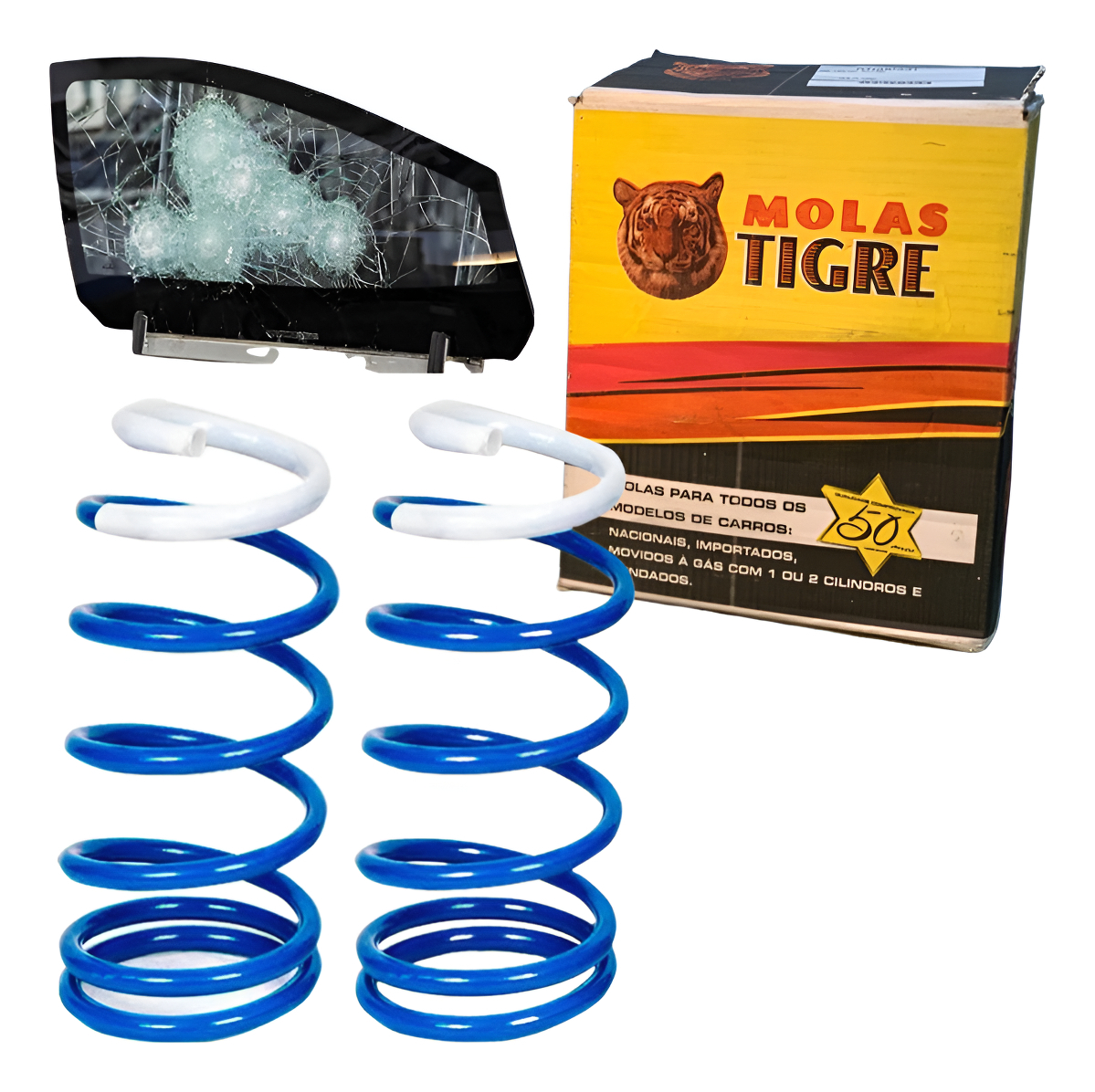2x Molas Blindadas Traseira Kia Sorento (10/...) - TIGRE MTBL3308T