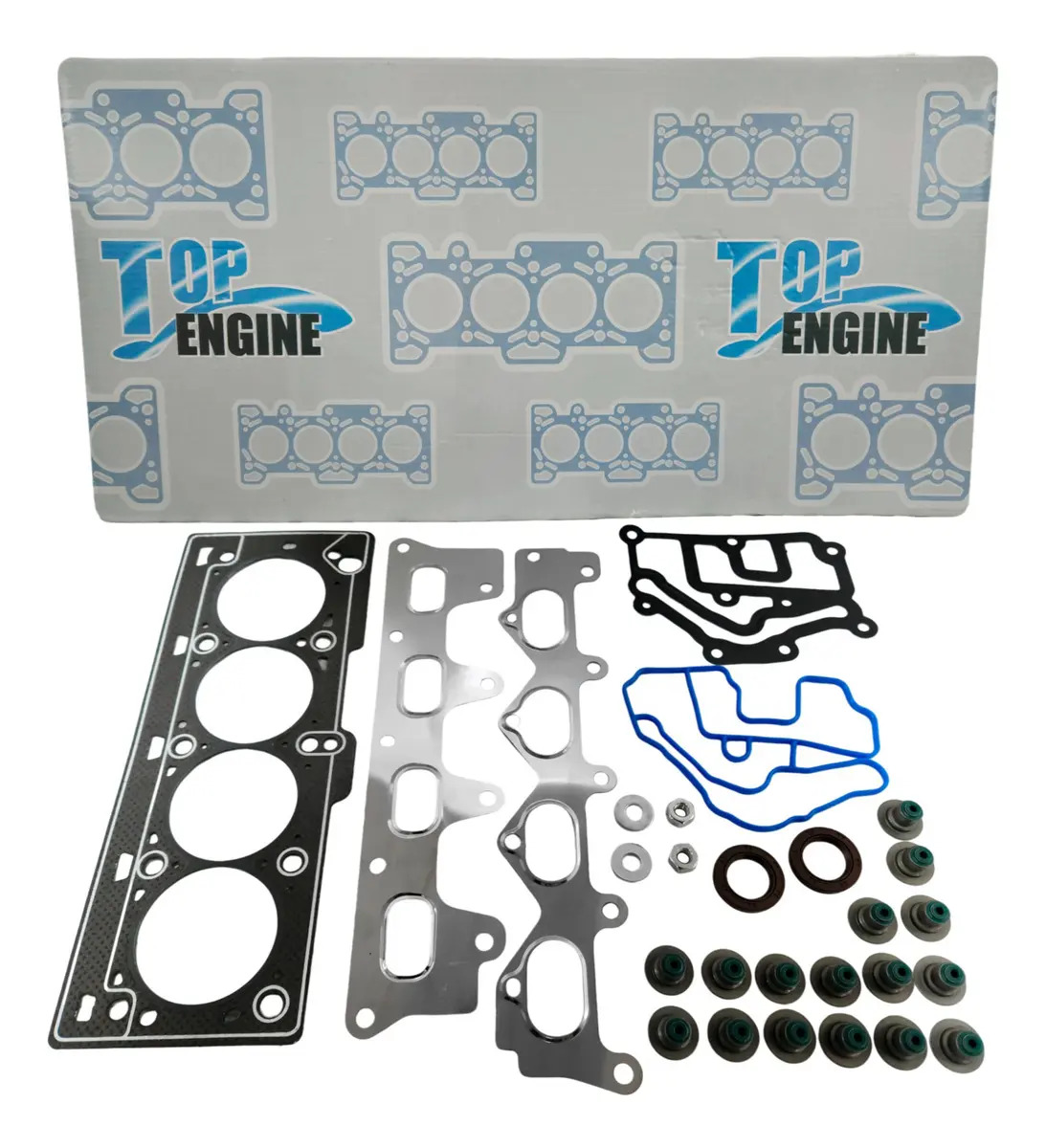 Conjunto de juntas de motor Aprio Clio Megane 02-10 1.6 16v Platinum - TOP ENGINE EG-NI201-G