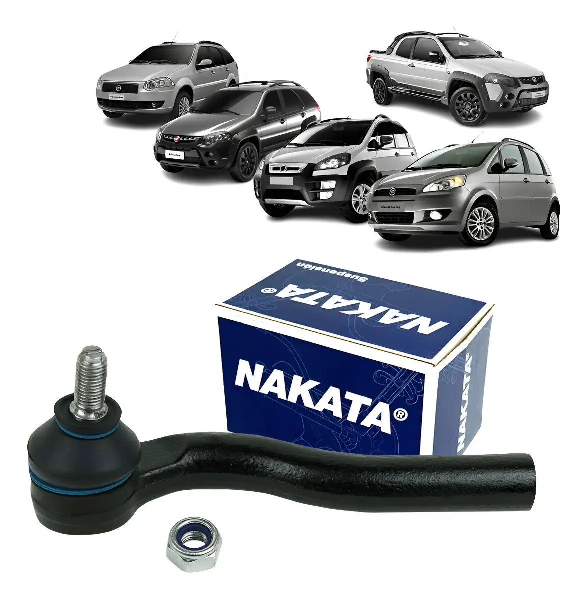 Terminal Nakata Direito Idea Strada Palio Adventure - NAKATA 35011, N96024, TDC03008M, 51756635, VKY6125, TS4150, 335300