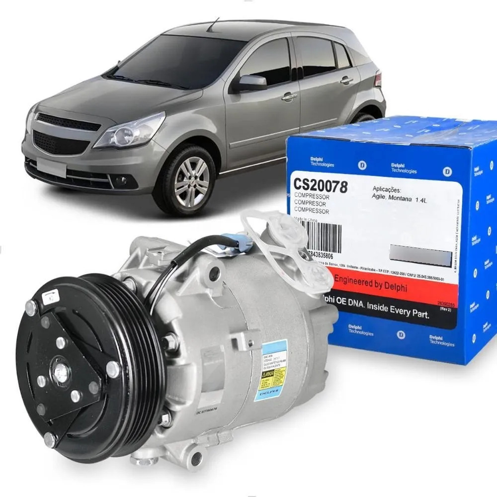 Compressor Ar Gm Agile 1.4 2009 Até 2014 - Cs20078 - DELPHI CS20078-AGILE