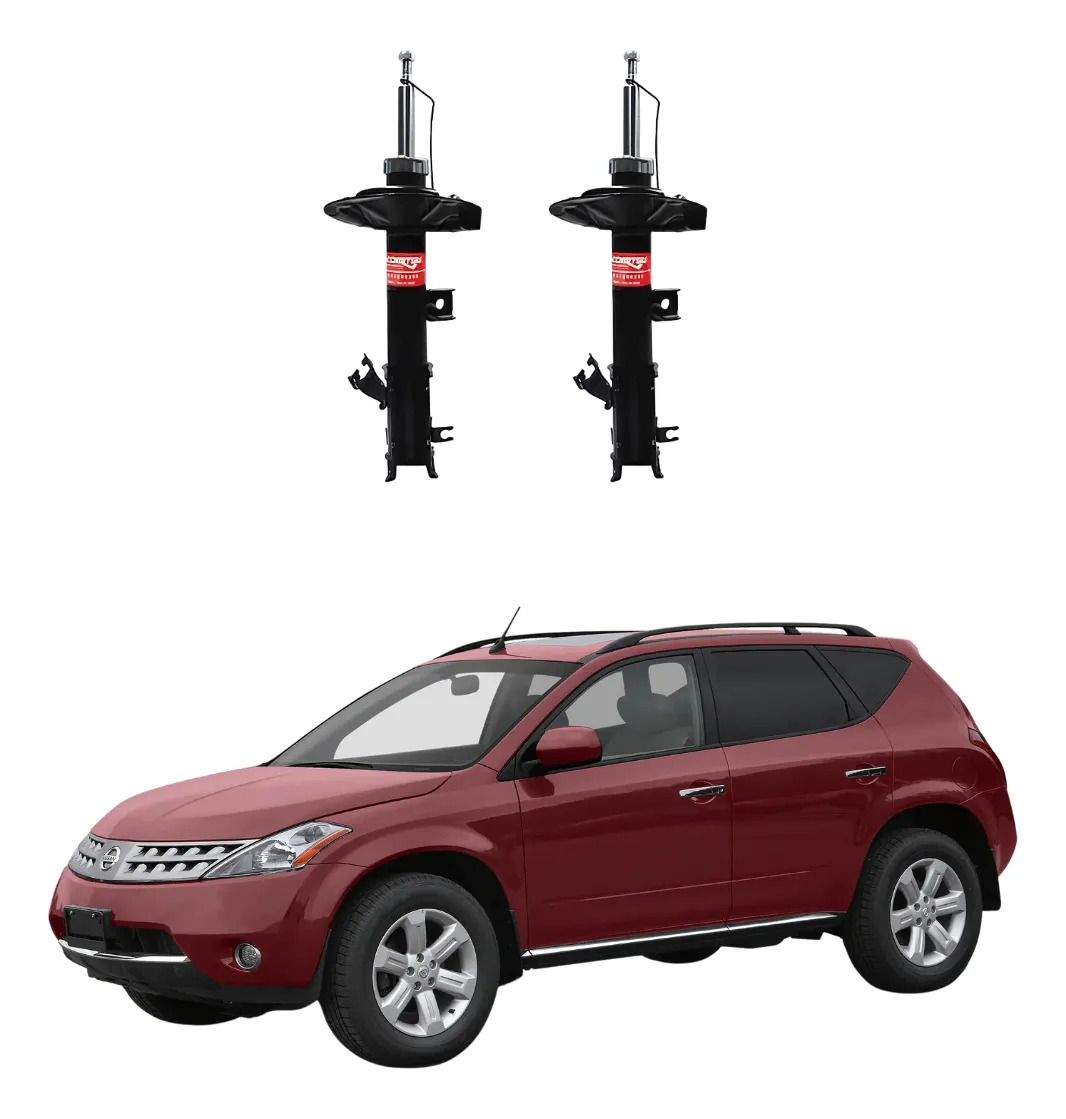 Par de amortecedores dianteiros Nissan Murano 3.5 2003-2008 - YOKOMITSU SANN2901/SANN2902