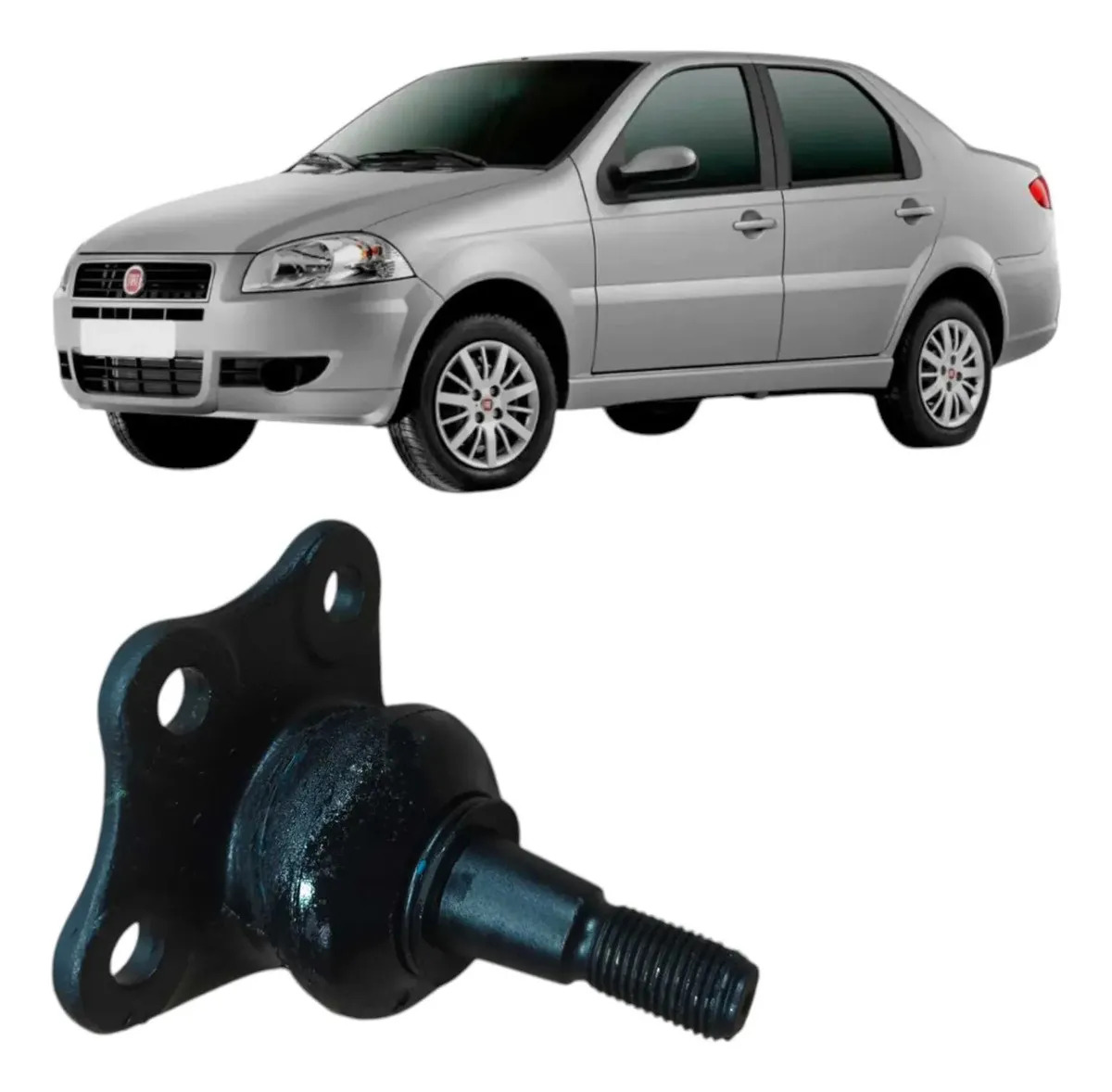 Pivô Balança Dianteira Fiat Siena 1.0 2013 - FIAT 872547257
