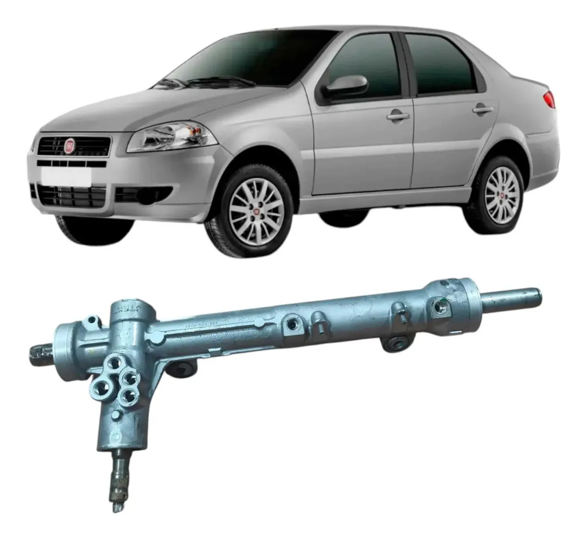 Caixa Direção Hidráulica Fiat Siena 2013 1.0 Oiriginal - FIAT 8948946449