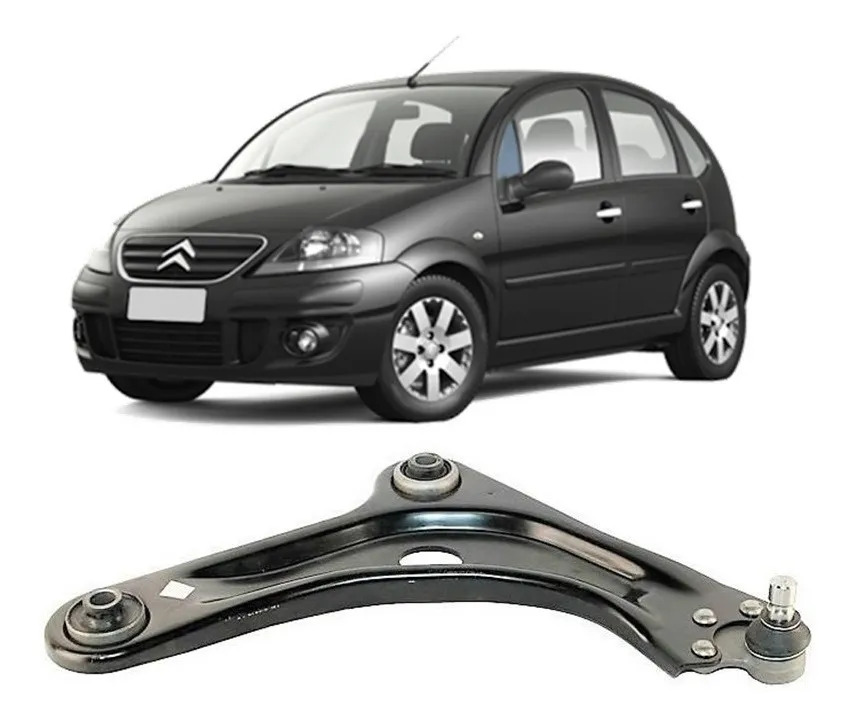 Bandeja Balança Dianteira Esquerda Citroen C3 2003 A 2011 - CONSULT 7061CE