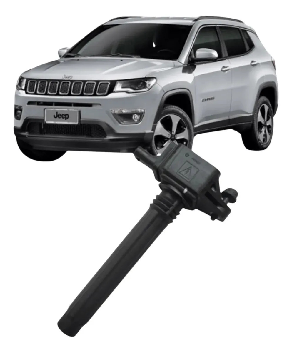 Bobina De Ignicao Jeep Compass 2.0 16v Flex 2017 A 2021 - HD 55000827AB / FK0435 / BI0155MM / ARB2219