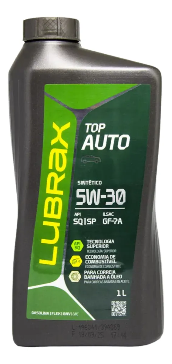 Óleo de Motor 1 Litro- LUBRAX 1026719
