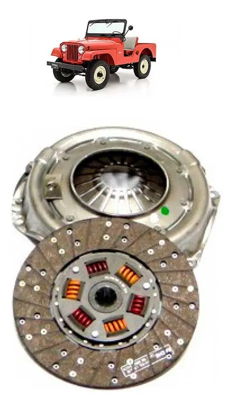 Kit De Embreagem Para Jeep Willys 4cc E 6cc - GAMA4X4 10387