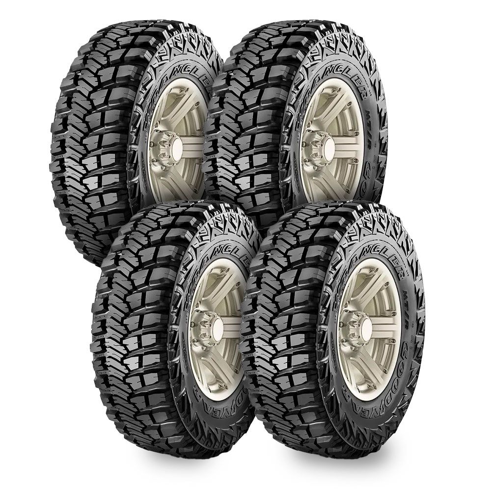 Kit 4 Pneus Aro 15 Goodyear Wrangler Mt/R Kevlar 31X10.50R15 Lt 109Q - GOODYEAR 104173
