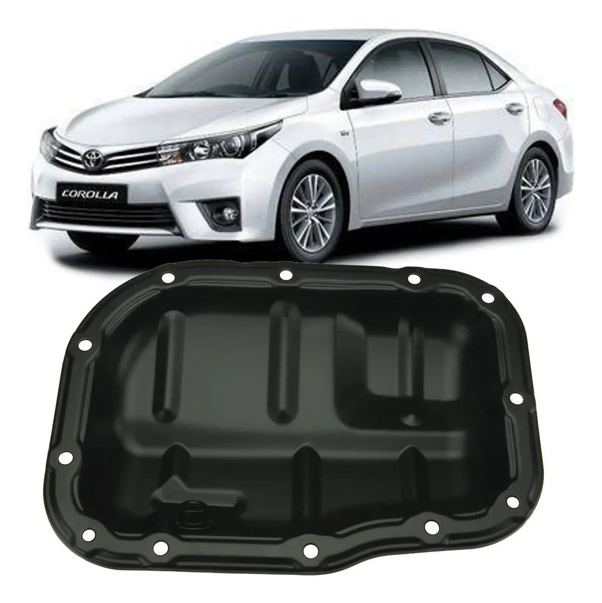 Carter De Oleo Do Motor Corolla 2.0 16v Flex De 2011 À 2019 - HD 12102-37010 / 1210237010