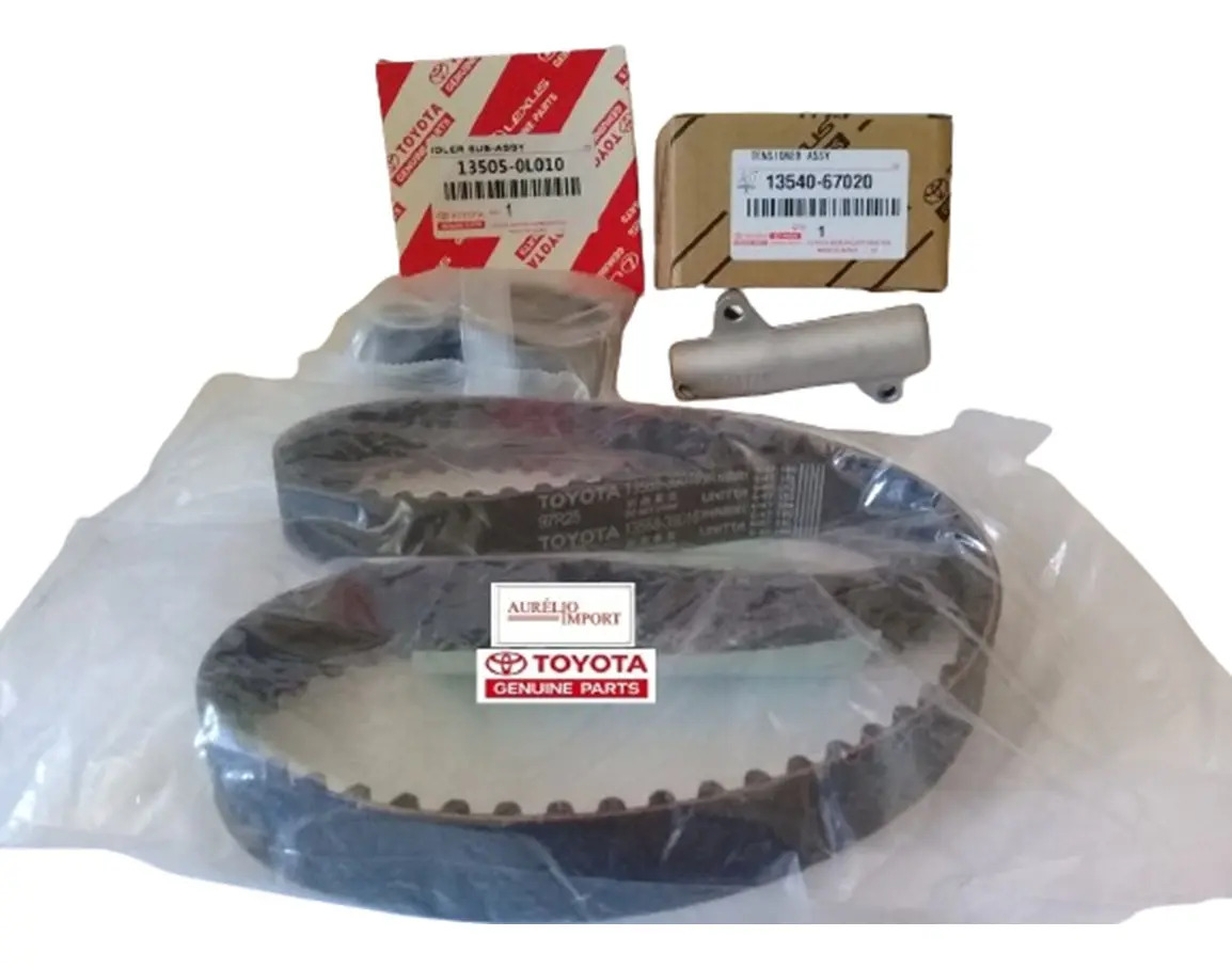 Kit Correia Dentada Hilux 2013 - TOYOTA 13568-39016 / 13505-0L010 / 13540-67020