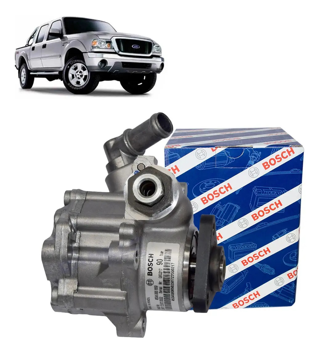Bomba Hidráulica Nova Zf Ford Ranger 2.5 Maxion 2006 - ZF BOSCH SISTEMAS DE DIRECAO 19801 // 4534000650741 / 7691975919 / 19719 / JPR1139 / B041E-3407010