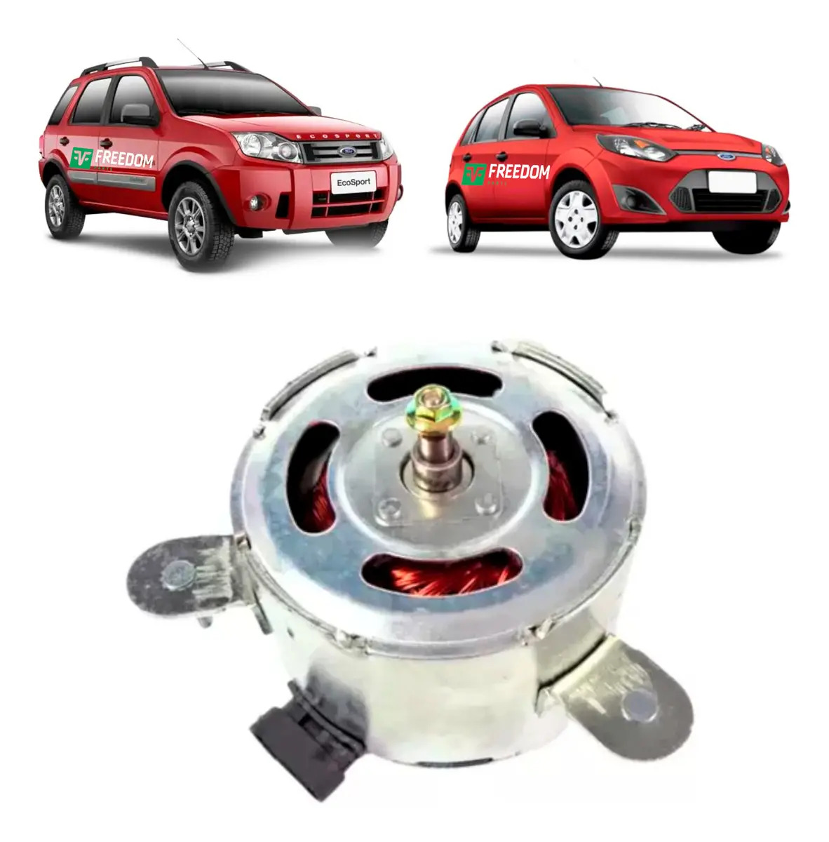 Motor Eletroventilador Ecosport Fiesta 1.0 1.6 2.0 2002/2008 - YMAX 1FDOMR604 / 12052 / EV0112 / 160400 / 56027