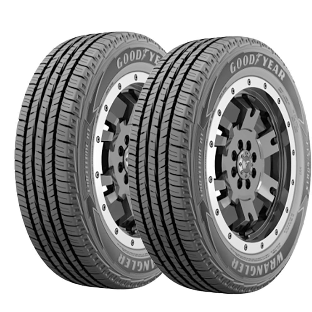 Kit 2 Pneus Aro 18 Goodyear Wrangler Fortitude HT 225/55R18 98V - GOODYEAR 2001997335