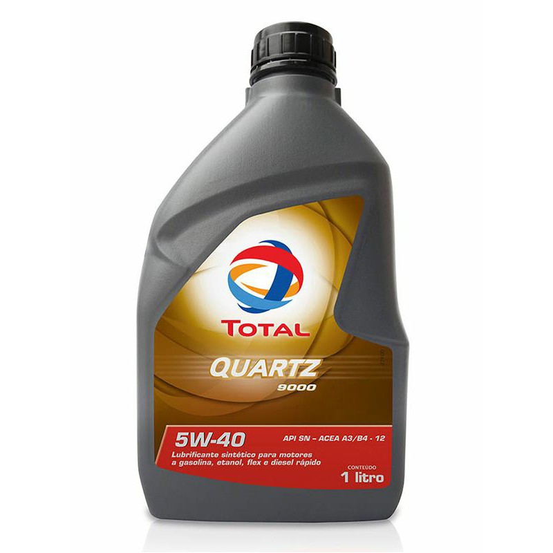 Óleo de Motor 5W40 Sn Quartz 9000 Energy Sintético 1 Litro - TOTAL LUBRIFICANTES 219566
