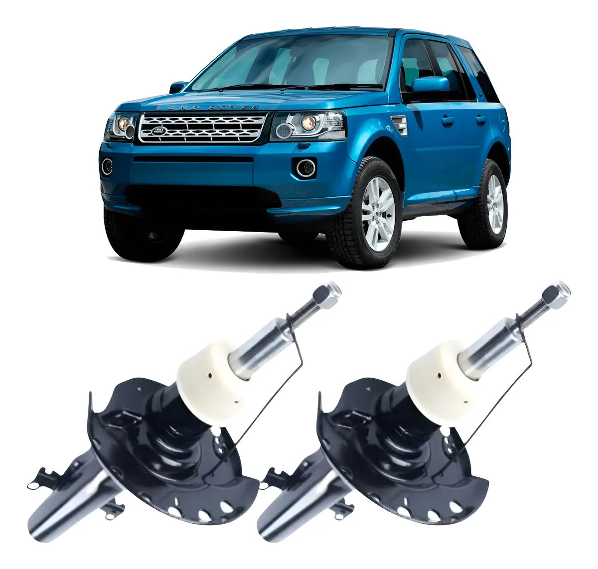 Par De Amortecedor Traseiro Freelander 2 2006 2007 A 2015 - ALLEN 25980 25981 LR005574 LR005573 AMD0107 806127MM