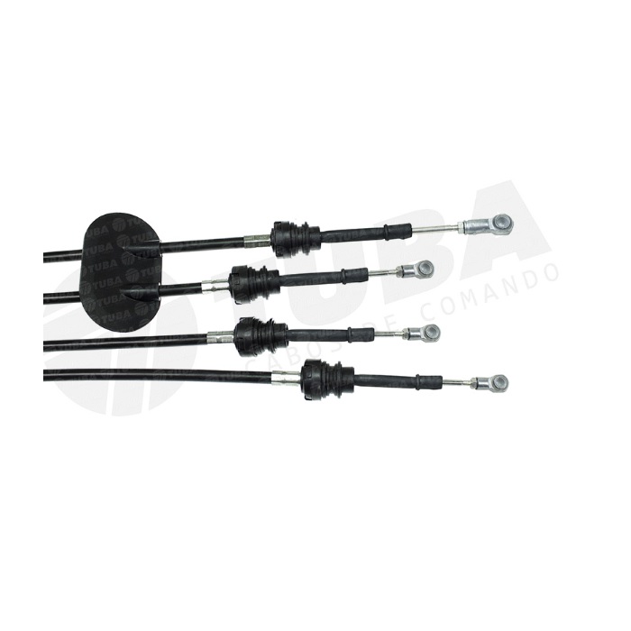 Kit Cabos de Transmissão RENAULT MASTER Engate e Seleção - TUBA 26201