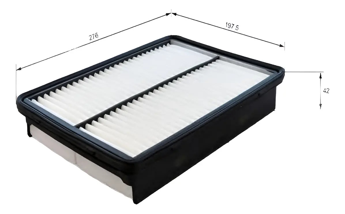 Filtro de ar Hyundai Santa Fe Cm 2006 2012 - HYUNDAI 281132P300
