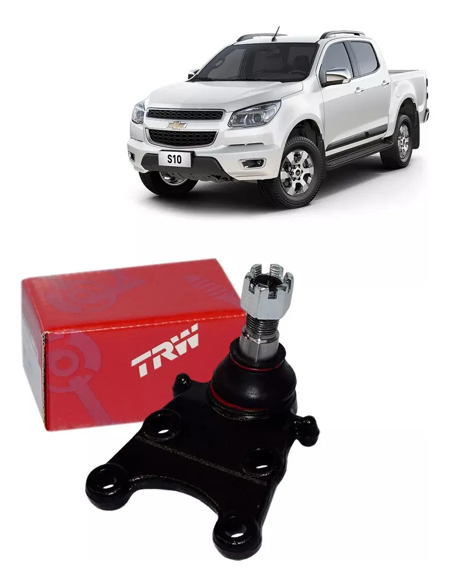 Pivô Inferior Suspensão Dianteira S10 2012/2016 - TRW ORIGINAL 29944s3 // JBJ1322s3 / N93083s3 / 503325s3 / 502372s3 / 94727113s3
