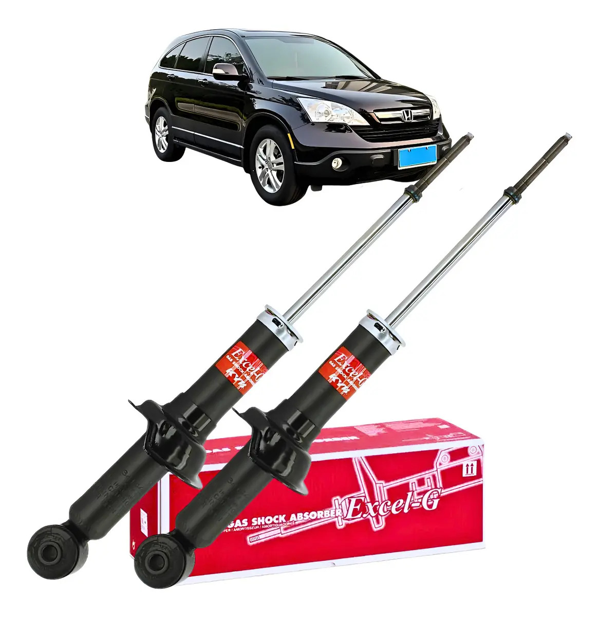 Par Amortecedor Traseiro Kayaba Honda Crv 2.0 2007 2011 - KAYABA 341492 / Amortecedor Traseiro Kayaba Honda Crv 2.0 2007 2008 2009 2010 2011