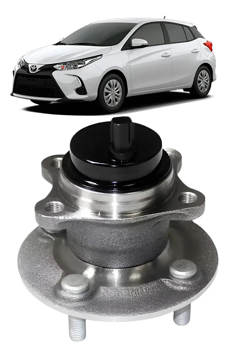 Cubo Roda Traseiro Toyota Yaris 1.3 1.5 2019 2020 2021 C/abs - DELTHY 424500D120 AL4030 C11T120 B0212