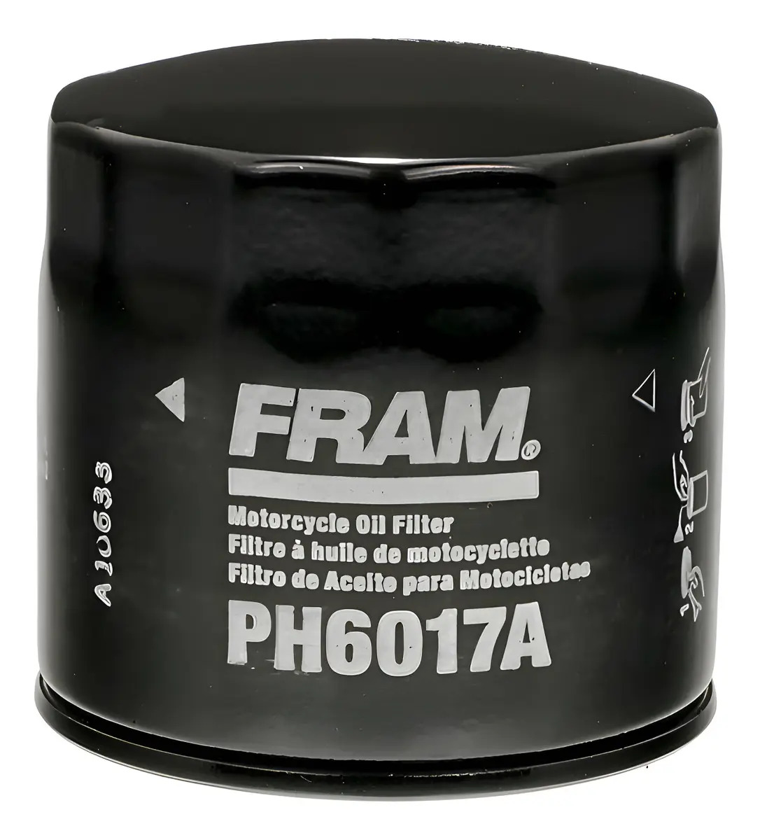 (1) Filtro de óleo Fram Zx636 Ninja Zx-6r Krt Edition 16_18 - FRAM 42819586559944752