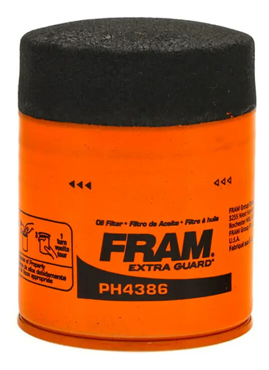 Filtro de óleo Fram Ph4386 Toyota Solara Chevrolet Tracker - FRAM 4284217866944740