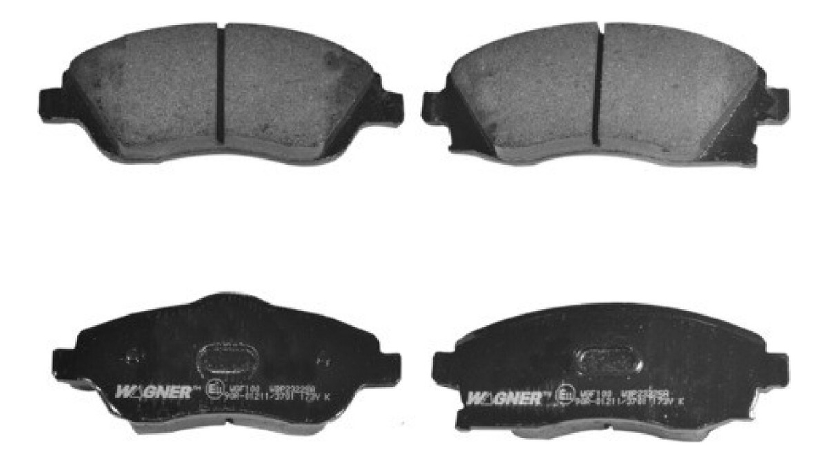 Pastilhas de freio dianteiro para Chevrolet Corsa 1.8 2006 - WAGNER 4285264627539547
