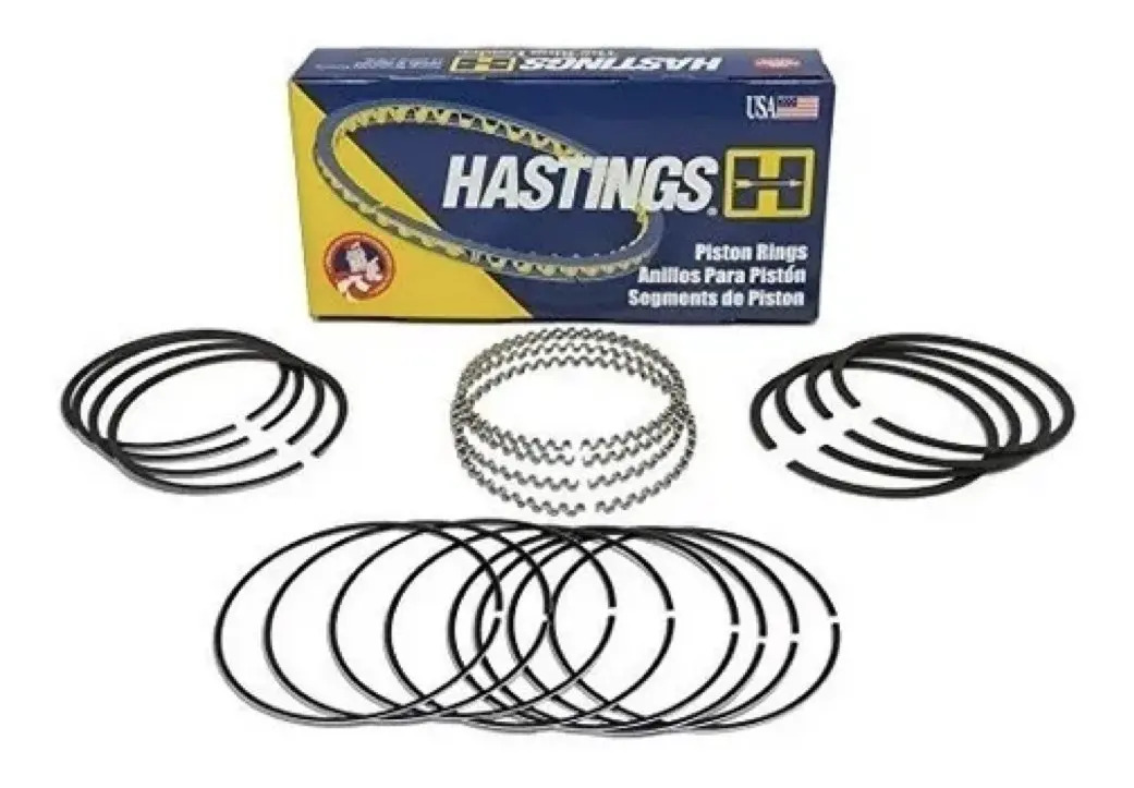Conjunto de anéis de pistão/Nissan Tsuru Ill, Tsubame, Sentra - HASTINGS 4659-STD