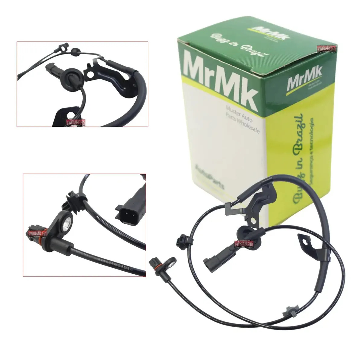 Sensor Abs Outlander Lancer Tras Esq B3544 - MRMK 4670A579 / ABS8133 / B-3544
