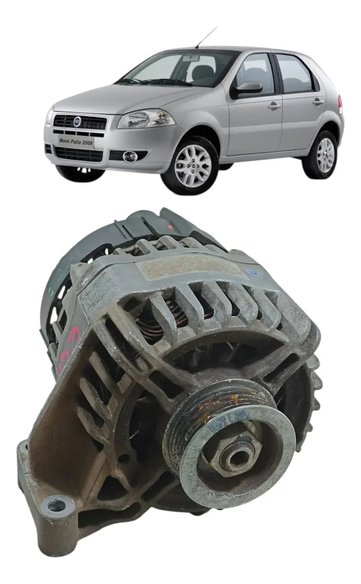 Alternador Fiat Palio Punto Siena 1.0 1.4 2007 A 2014 - FIAT 51865808