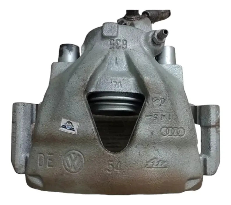 Pinça Freio Audi A3 1997 A 2006 Dianteira Esquerda - 10710 X - AUDI 635 54