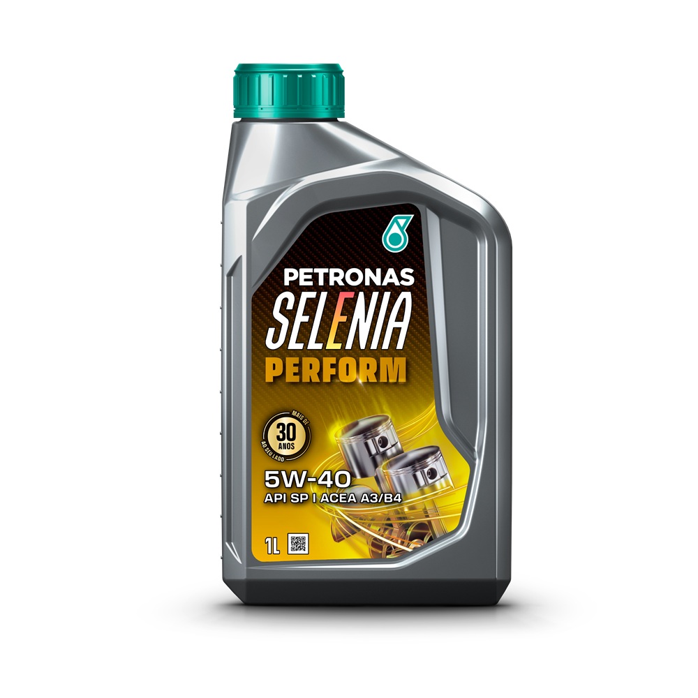 Óleo Motor 5W40 API SP Selenia Perform Sintético 1 Litro - PETRONAS 70847E19BR