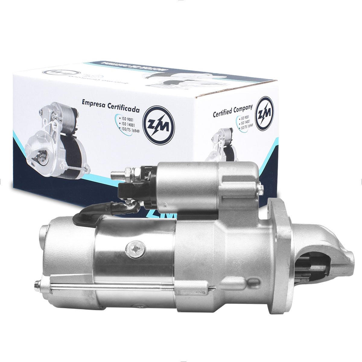 Motor de Partida M100 VM17 VM23 Agrale 13000 2003 até 2011 - ZM 80.485.01