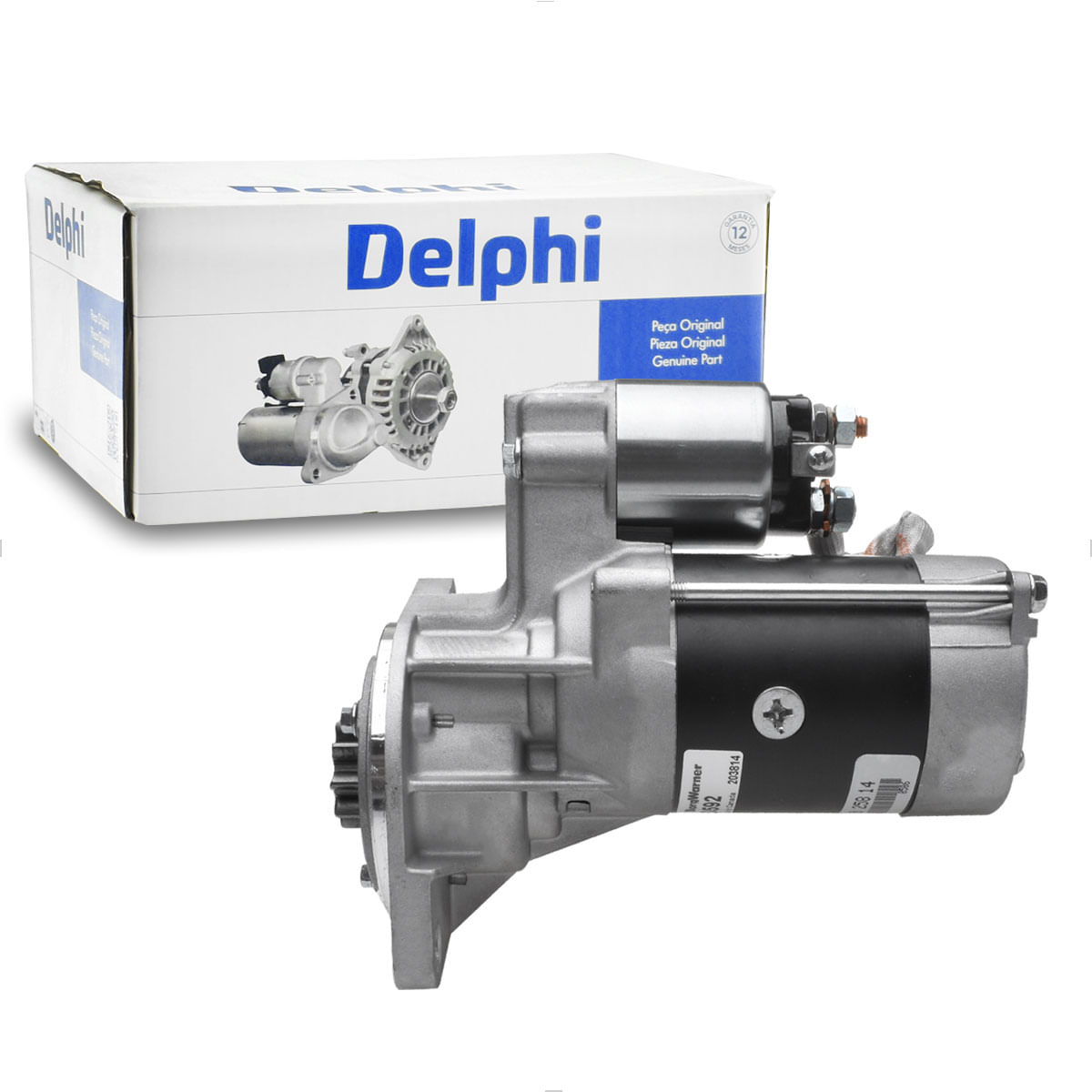 Motor Partida Thermo King com Motor Yanmar - DELCO REMY 93592