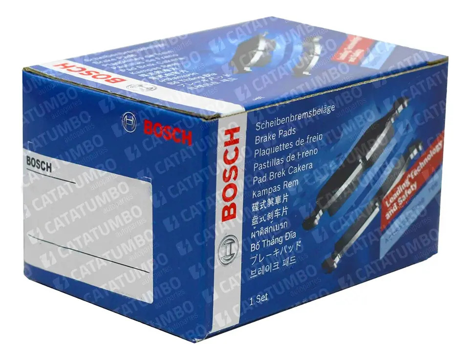 Pastilhas de freio traseiro Boxer 2.2 10tr P22dte 2013 2018 - BOSCH 996