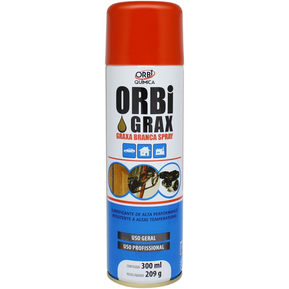 Graxa Automotiva Orbigrax 300Ml 209G 1539 Orbi Quimica - ORBI QUÍMICA AZ-6311332