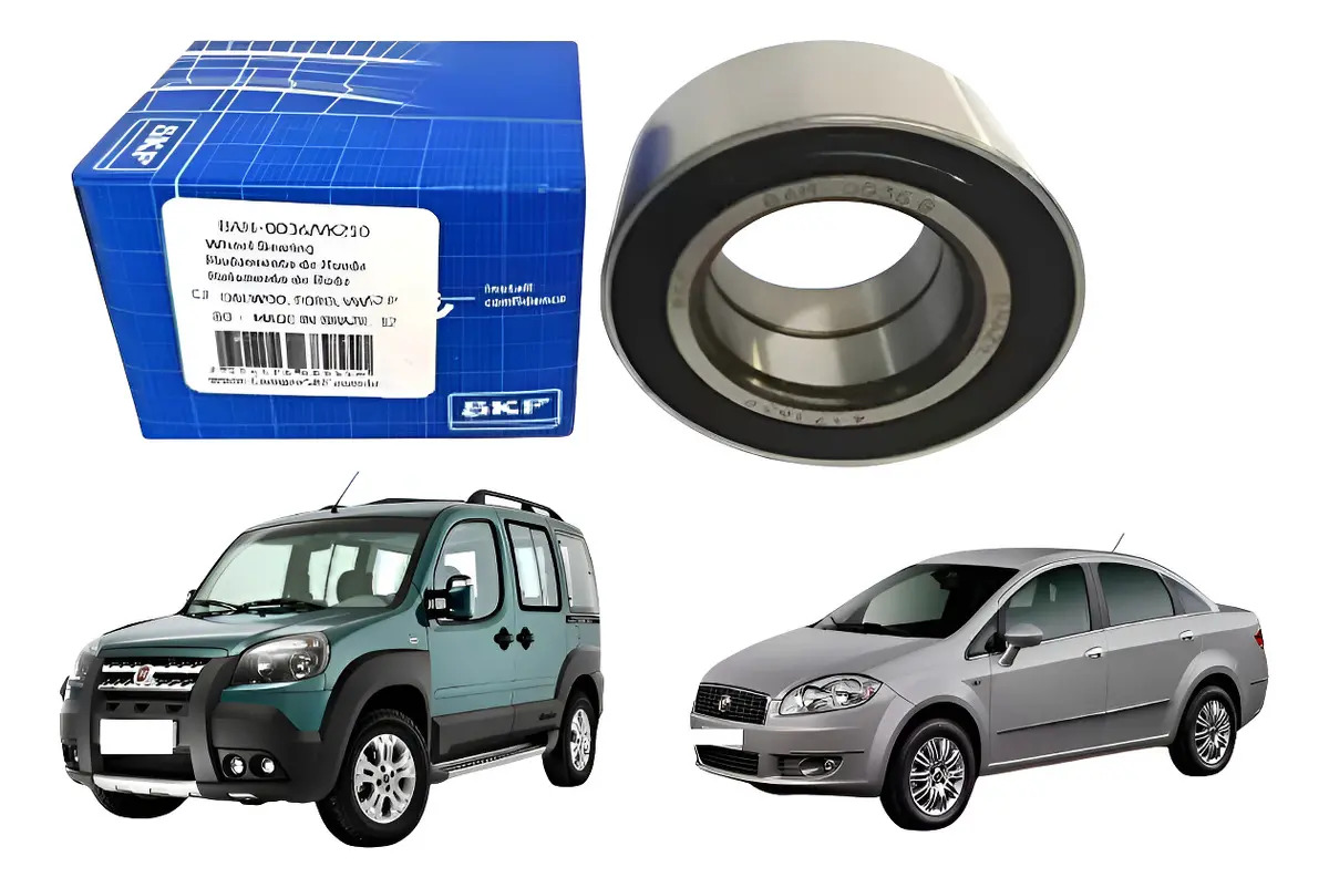 Rolamento Roda Dianteira Linea Doblo Punto Com Abs Bah0055 - SKF BAH0055AAX